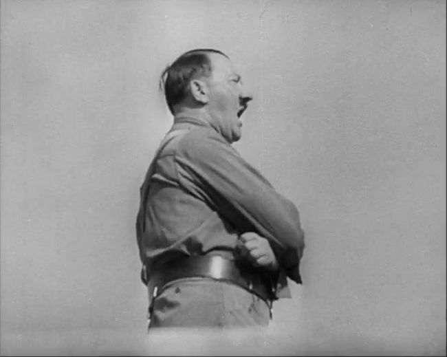 National Socialist propaganda film shot and edited by Leni Riefenstahl in 1935, 35mm b&w silent and sound film