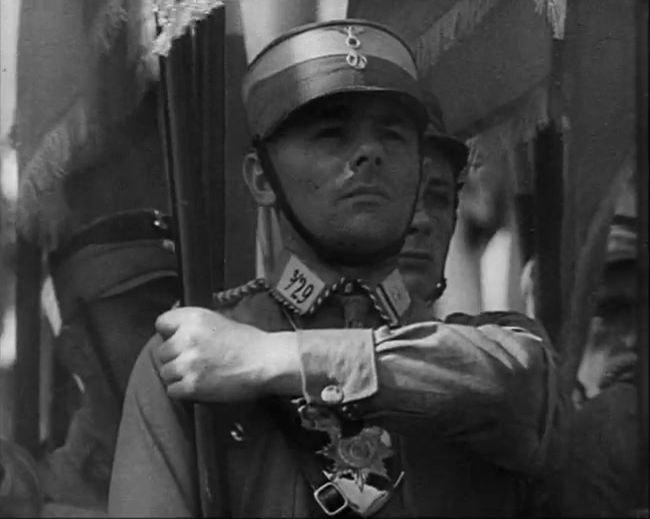 National Socialist propaganda film shot and edited by Leni Riefenstahl in 1935, 35mm b&w silent and sound film