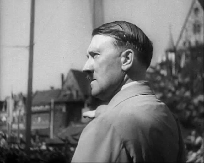 National Socialist propaganda film shot and edited by Leni Riefenstahl in 1935, 35mm b&w silent and sound film