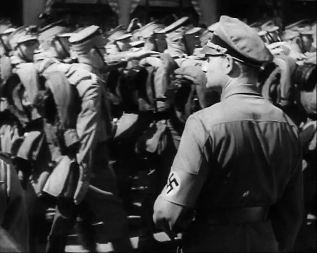 National Socialist propaganda film shot and edited by Leni Riefenstahl in 1935, 35mm b&w silent and sound film