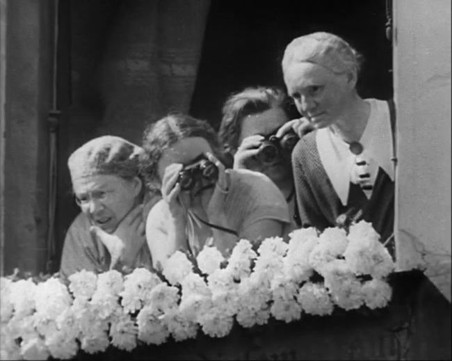 National Socialist propaganda film shot and edited by Leni Riefenstahl in 1935, 35mm b&w silent and sound film