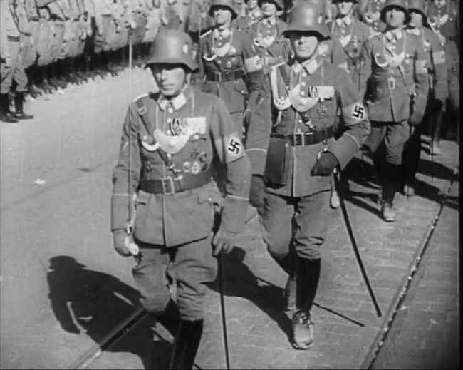 National Socialist propaganda film shot and edited by Leni Riefenstahl in 1935, 35mm b&w silent and sound film