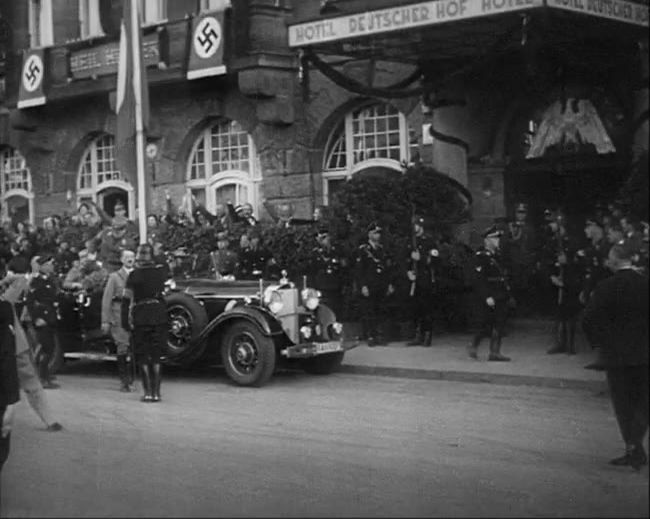 National Socialist propaganda film shot and edited by Leni Riefenstahl in 1935, 35mm b&w silent and sound film