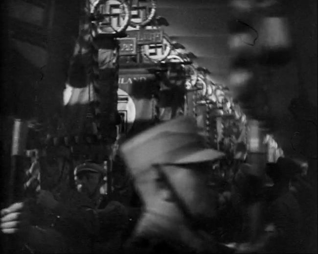 National Socialist propaganda film shot and edited by Leni Riefenstahl in 1935, 35mm b&w silent and sound film