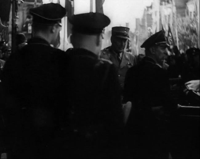 National Socialist propaganda film shot and edited by Leni Riefenstahl in 1935, 35mm b&w silent and sound film
