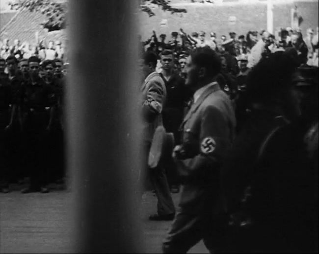 National Socialist propaganda film shot and edited by Leni Riefenstahl in 1935, 35mm b&w silent and sound film