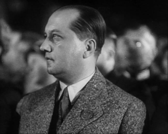 National Socialist propaganda film shot and edited by Leni Riefenstahl in 1935, 35mm b&w silent and sound film