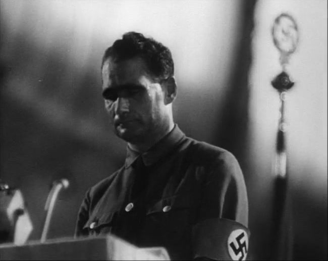 National Socialist propaganda film shot and edited by Leni Riefenstahl in 1935, 35mm b&w silent and sound film
