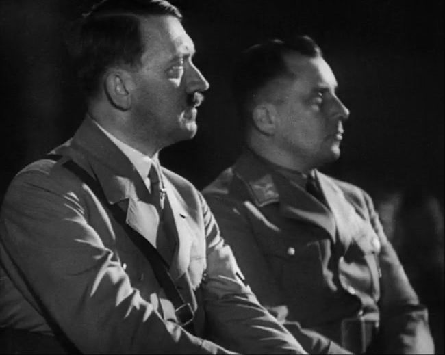 National Socialist propaganda film shot and edited by Leni Riefenstahl in 1935, 35mm b&w silent and sound film
