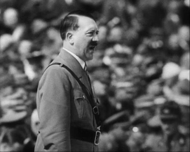 National Socialist propaganda film shot and edited by Leni Riefenstahl in 1935, 35mm b&w silent and sound film