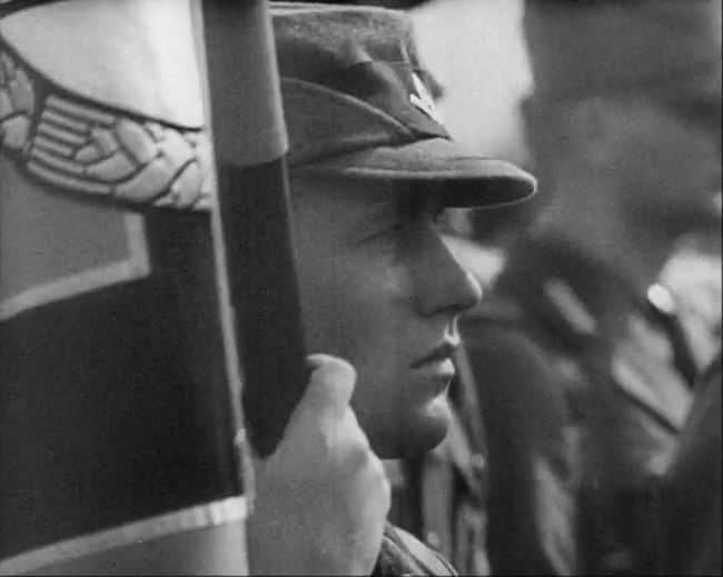 National Socialist propaganda film shot and edited by Leni Riefenstahl in 1935, 35mm b&w silent and sound film