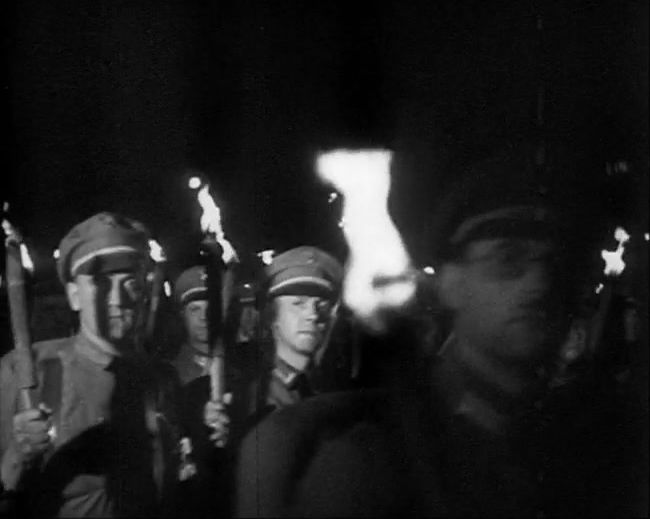 National Socialist propaganda film shot and edited by Leni Riefenstahl in 1935, 35mm b&w silent and sound film