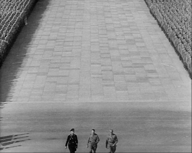 National Socialist propaganda film shot and edited by Leni Riefenstahl in 1935, 35mm b&w silent and sound film